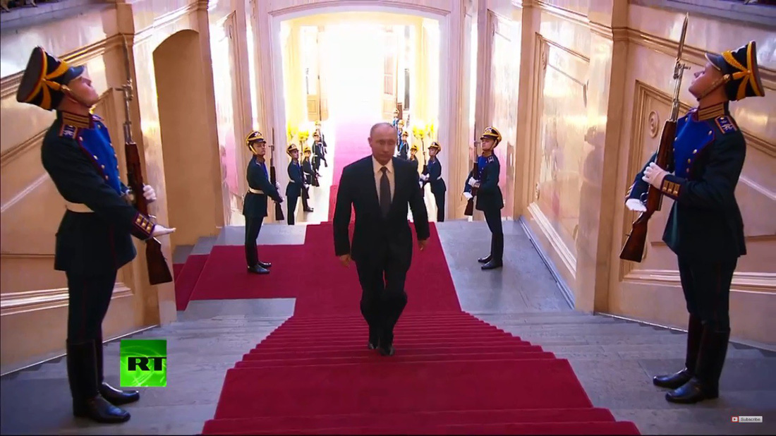 Toàn cảnh lễ nhậm chức tổng thống Nga lần 4 của ông Putin